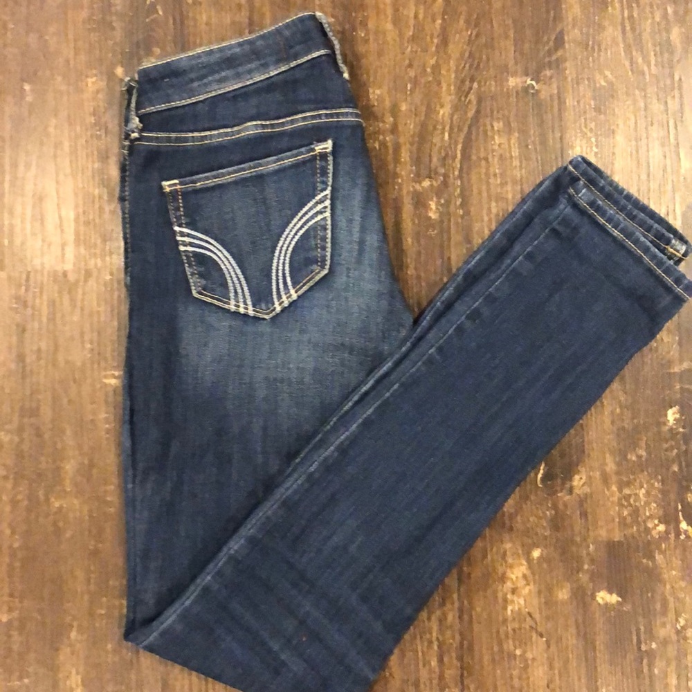Hollister Blue Skinny Jeans